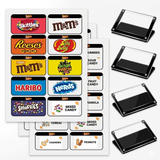 Label Kit (4 Magnetic Label Holders + PDF Labels)